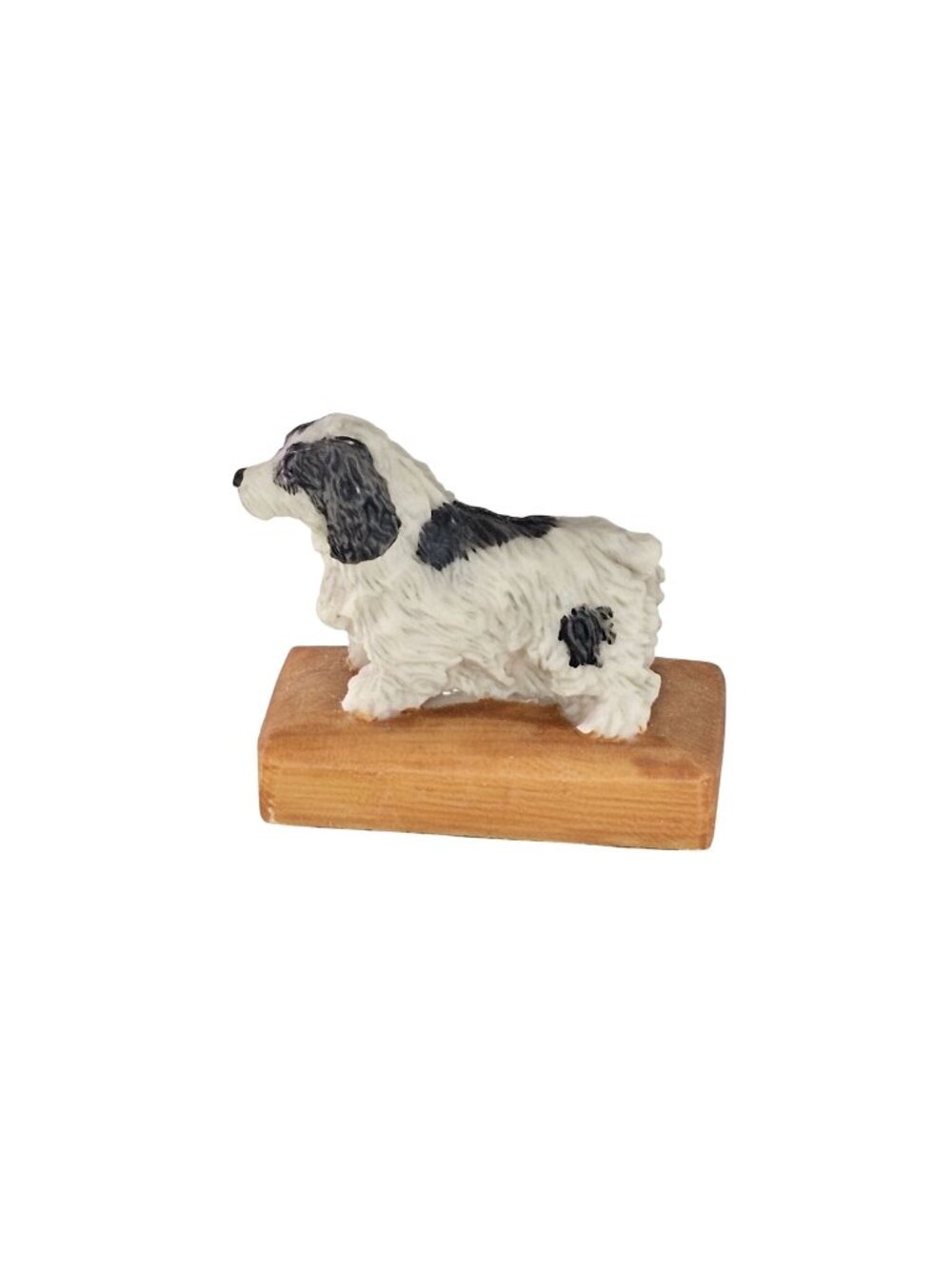 Arista Of Scotland Hawick Springer Spaniel Dog Figurine Miniature Collectible